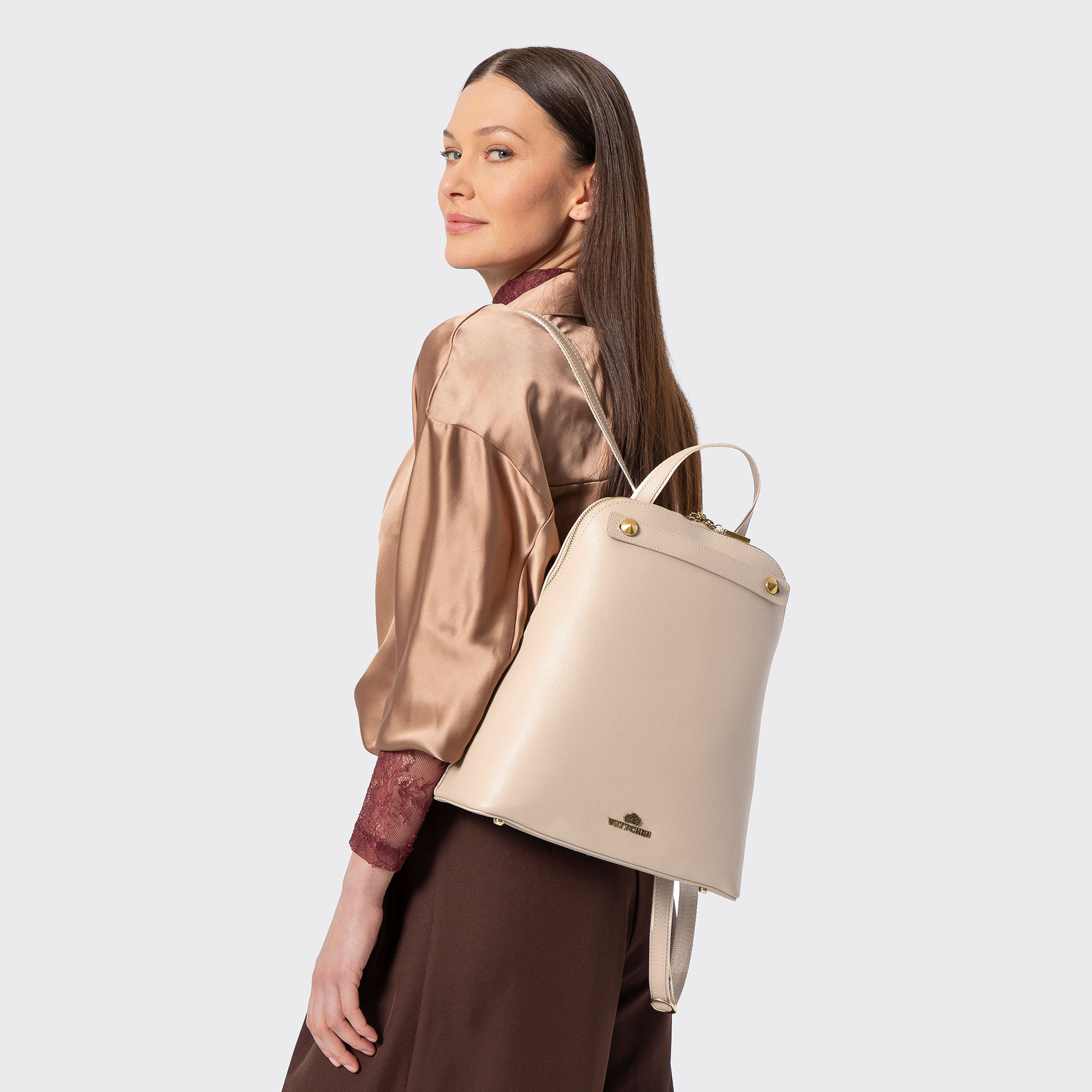 Béžový dámsky ruksak Wittchen s elegantným vzhľadom, Vyberte variant béžová