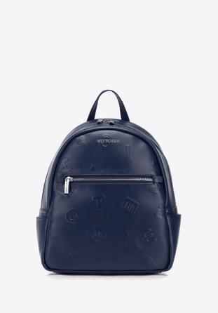 Backpack, navy blue, 93-4Y-516-N, Photo 1