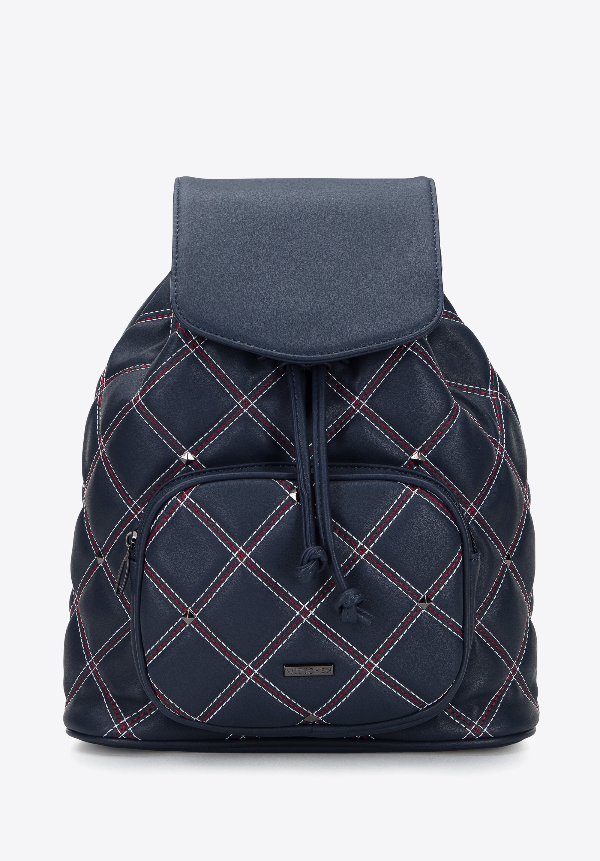 Women s quilted backpack I WITTCHEN