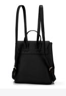 Women's faux leather backpack, black, 29-4Y-018-B9, Photo 2