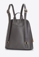 Women's faux leather backpack purse, grey, 97-4Y-625-8, Photo 2
