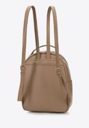 Faux leather backpack purse, beige, 95-4Y-504-9, Photo 2