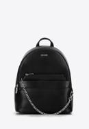 Backpack, black-silver, 98-4Y-510-1G, Photo 1