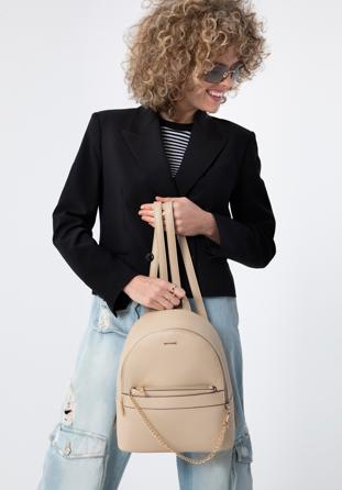 Backpack, beige, 98-4Y-510-9, Photo 1