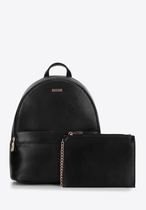 Backpack, black-gold, 98-4Y-510-0, Photo 2