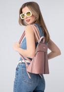 Faux leather studded backpack, muted pink, 98-4Y-605-P, Photo 15