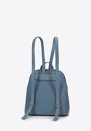 Faux leather studded backpack, blue, 98-4Y-605-N, Photo 2