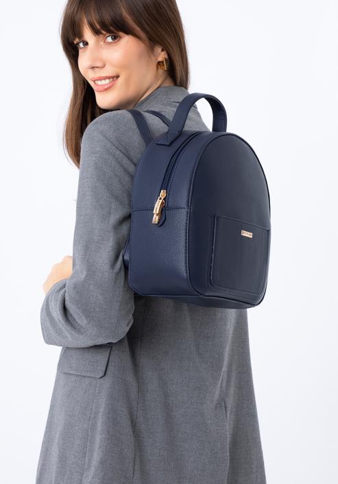 Backpack, navy blue, 29-4Y-012-5, Photo 15
