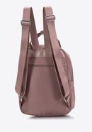 Women's nylon backpack, muted pink, 98-4Y-101-P, Photo 2