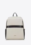 Backpack, cream-black, 94-4Y-506-5, Photo 1