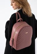 Quilted faux leather backpack, muted pink, 97-4Y-759-N, Photo 15