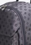 Women's jacquard backpack, grey, 95-4-905-N, Photo 4