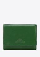 Women's medium-sized leather wallet, green, 14-1-070-L91, Photo 1