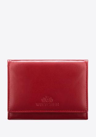 Damski portfel skórzany klasyczny średni, czerwony, 14-1-070-L91, Zdjęcie 1