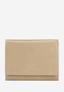 Women's medium-sized leather wallet, beige, 14-1-070-L0, Photo 1