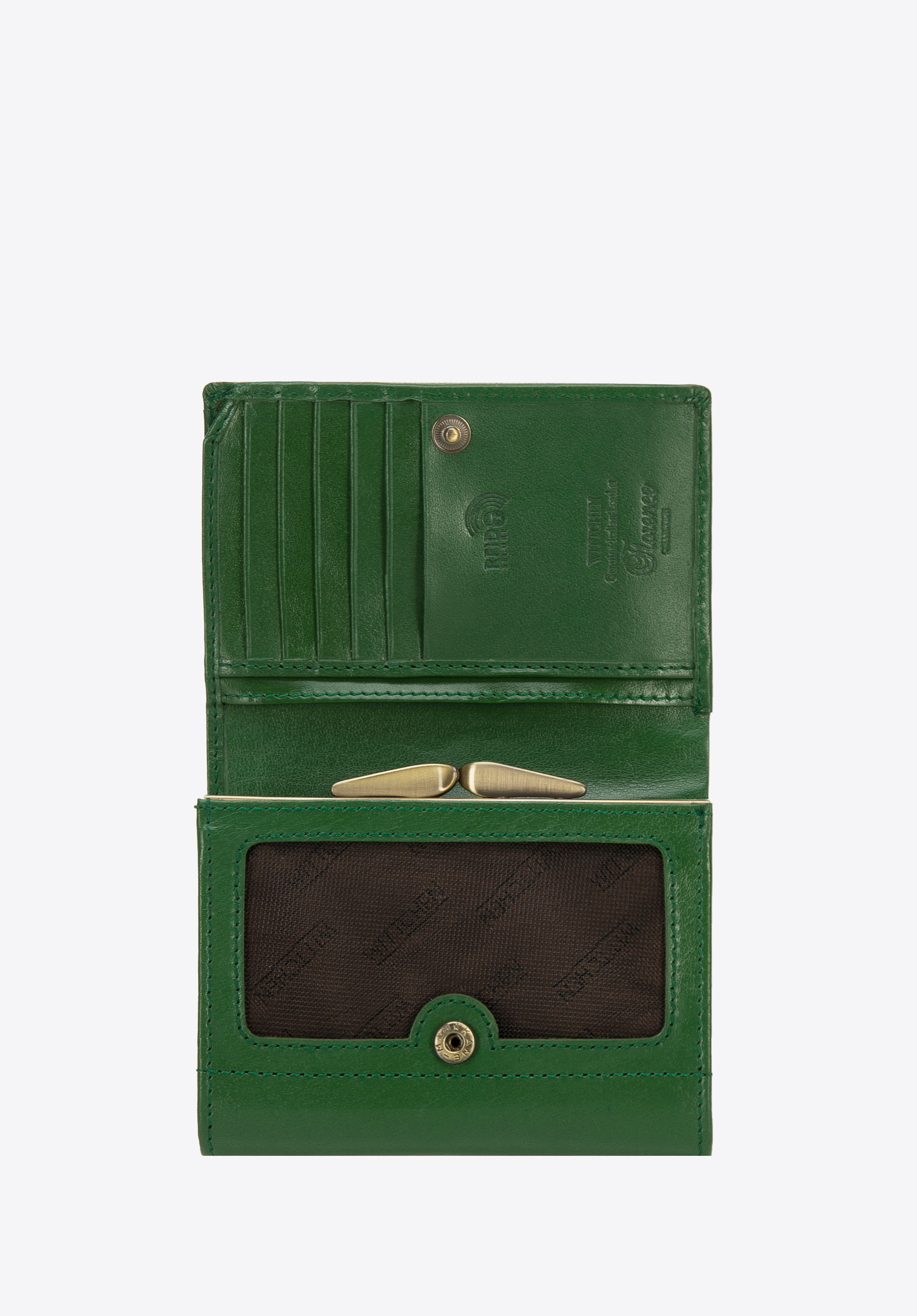 Green purse wallet hot sale