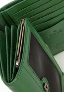 Damski portfel skórzany klasyczny średni, zielony, 14-1-070-L91, Zdjęcie 6