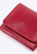 Damski portfel skórzany mały, czerwony, 14-1-078-L91, Zdjęcie 8