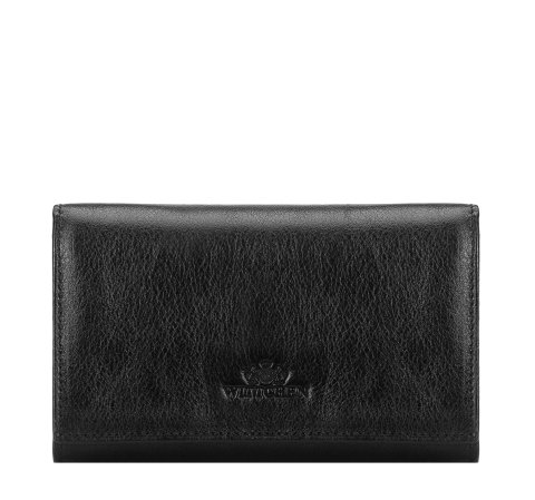 Жіночий мінімалістичний шкіряний гаманець 21-1-081-1M