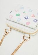 Leather wallet on chain, off white, 34-3-001-1B, Photo 6
