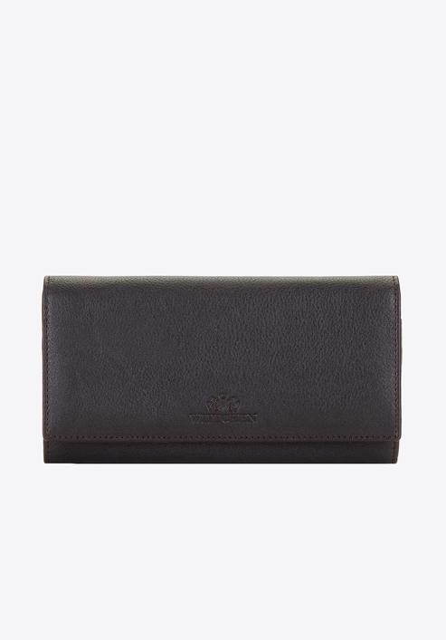 Women's leather wallet, brown, 14-1-052-LB, Photo 1