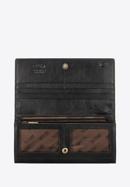 Women's leather wallet, black, 14-1-052-L5, Photo 2