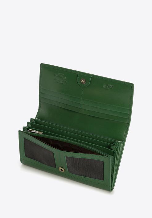 Women's leather wallet, green, 14-1-052-L5, Photo 3
