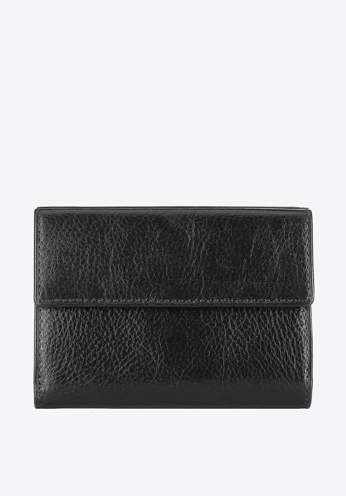Damski portfel skórzany poziomy, czarny, 21-1-071-10, Zdjęcie 5