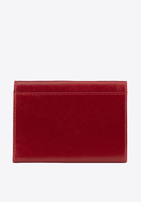 Damski portfel skórzany średni, czerwony, 21-1-062-30, Zdjęcie 5