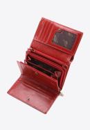 Damski portfel skórzany stylowy średni, czerwony, 21-1-361-3, Zdjęcie 5