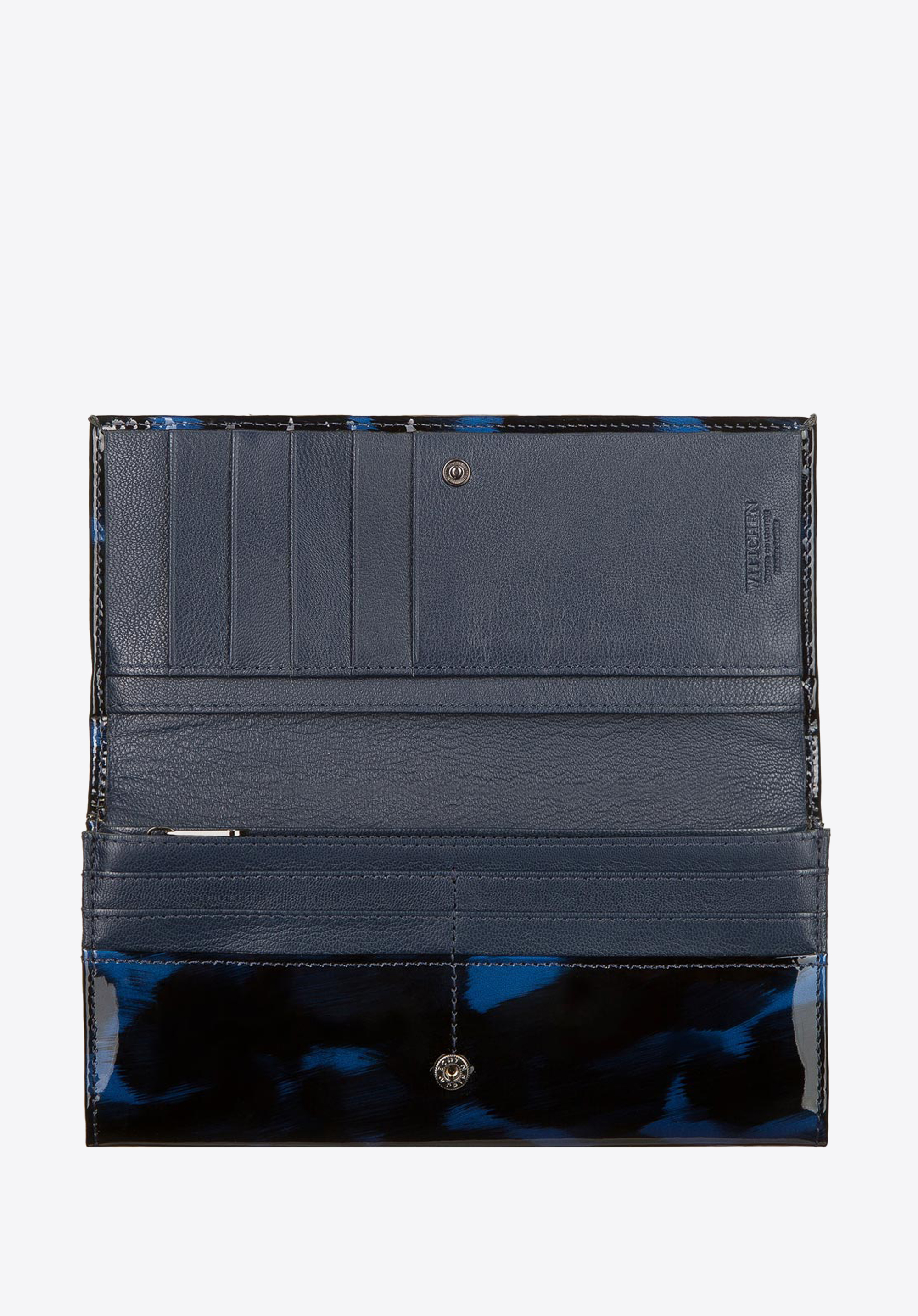 Tortoise shell patent leather wallet | 26-1-418 | Good Prices | Online ...