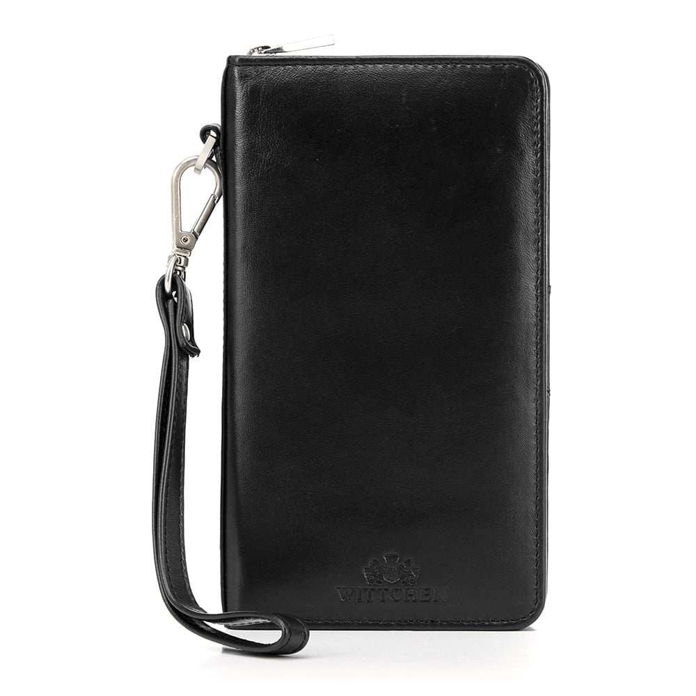 E-shop Dámska kožená peňaženka s vreckom na telefón 26-2-444-1