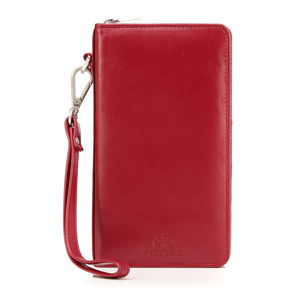 E-shop Dámska kožená peňaženka s vreckom na telefón 26-2-444-3