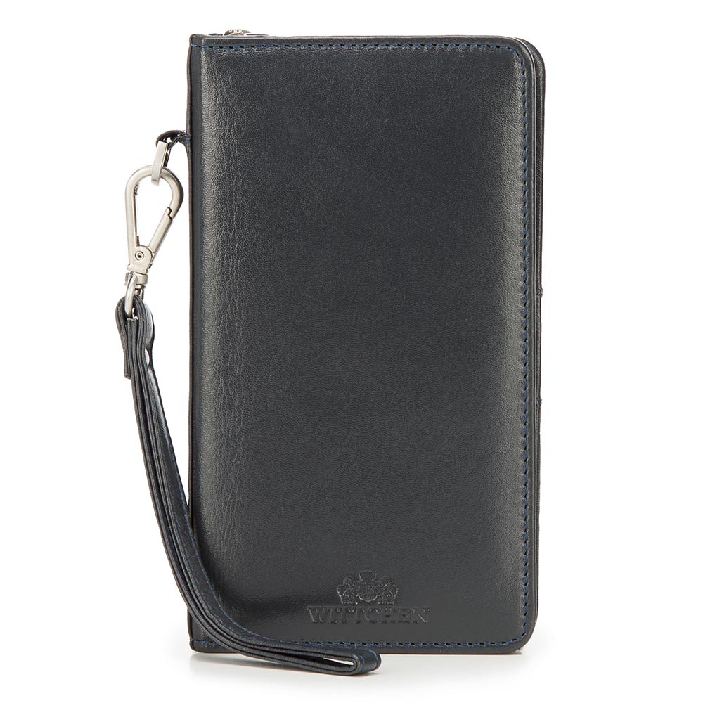 E-shop Dámska kožená peňaženka s vreckom na telefón 26-2-444-N