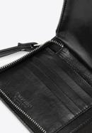 Women's leather wristlet wallet with a phone pocket, black, 26-2-444-N, Photo 5