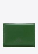 Damski portfel z gładkiej skóry mały, zielony, 14-1-913-L0, Zdjęcie 1
