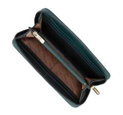 Women's patent leather wallet, green, 34-1-393-00, Photo 1