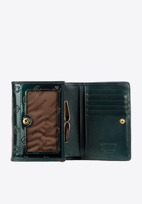 Women's patent leather wallet, green, 34-1-070-00, Photo 3