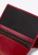 Damski portfel z RFID skórzany z metalowym logo średni, czerwony, 26-1-437-3, Zdjęcie 8