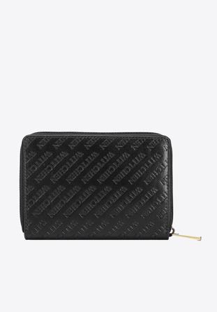 Women's large leather wallet, black, 26-1-003-1, Photo 1