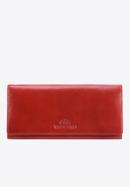 Damski portfel ze skóry duży, czerwony, 21-1-333-10L, Zdjęcie 1