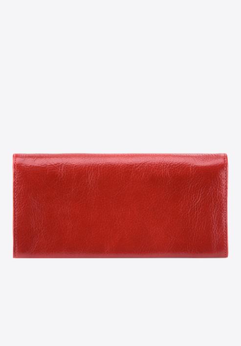 Damski portfel ze skóry duży, czerwony, 21-1-333-10L, Zdjęcie 4