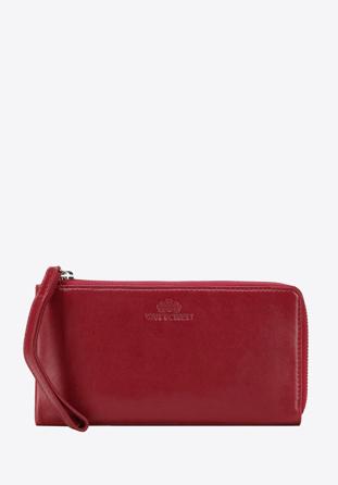 Women's leather wristlet wallet, red, 21-1-444-3, Photo 1