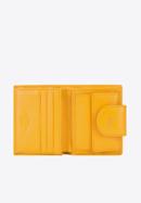 Damski portfel ze skóry klasyczny, żółty, 21-1-362-YL, Zdjęcie 2