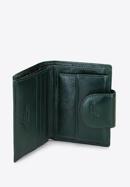 Damski portfel ze skóry klasyczny, zielony, 21-1-362-10L, Zdjęcie 4