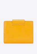 Damski portfel ze skóry klasyczny, żółty, 21-1-362-YL, Zdjęcie 5