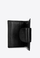 Damski portfel ze skóry klasyczny, czarny, 21-1-362-10L, Zdjęcie 7