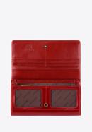 Damski portfel ze skóry lakierowany duży, czerwony, 25-1-052-9, Zdjęcie 2