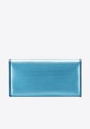 Damski portfel ze skóry lakierowany duży, niebieski, 25-1-052-3, Zdjęcie 4