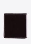 Damski portfel ze skóry lakierowany mały, czarny, 25-1-065-9, Zdjęcie 4